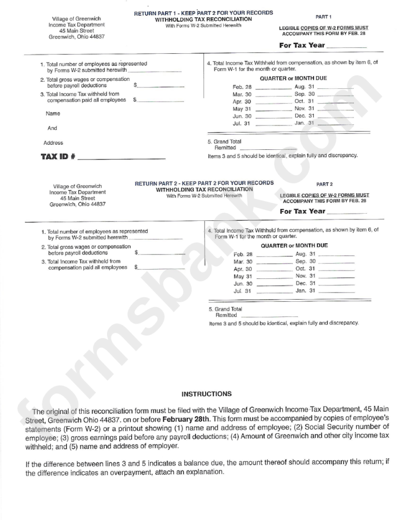 Clearervisiondesign City Of Detroit Income Tax Withholding Form