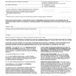 Fillable Employee S Withholding Allowance Certificate Printable Pdf
