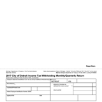 Fillable Form 5323 City Of Detroit Income Tax Withholding Monthly