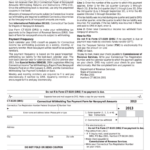 Fillable Form Ct 8109 Drs Connecticut Withholding Tax Payment Form