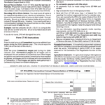 Fillable Form Ct W3 Drs Connecticut Annual Reconciliation Of