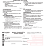 Fillable Form Mw 1 Montana Withholding Tax Payment Voucher 2013