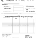 Fillable Form Mw3 Montana Annual Withholding Tax Reconciliation