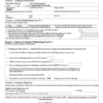 Fillable Form W 4 Form D 4 Employee Withholding Allowance