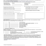 Fillable Income Withholding For Support Form Printable Pdf Download