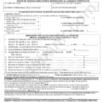 Fillable State Of Georgia Employee S Withholding Allowance Certificate