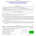 Form A 1 Download Fillable PDF Or Fill Online Alabama Department Of
