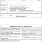 Form M 4 Download Printable PDF Or Fill Online Massachusetts Employee s