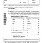 Form Nc 3m Annual Withholding Reconciliation North Carolina