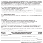 Form RI W 4 Download Printable PDF Or Fill Online Employee s