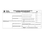 Form Wh 18 Indiana Mescellaneous Withholding Tax Statement For