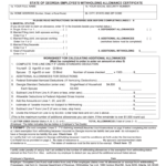 Georgia Withholding Form 2021 W4 Form 2021