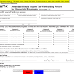 Illinois Income Tax Withholding Forms W4 Form 2021