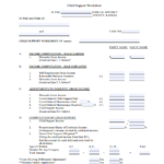 Income Withholding Form For Child Support Indiana PINCOMEQ