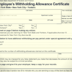 IT 2104 Form New York State Income Tax Withholding