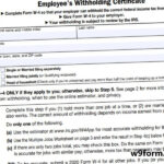 Mo W4 Forms 2021 Printable W4 Form 2021