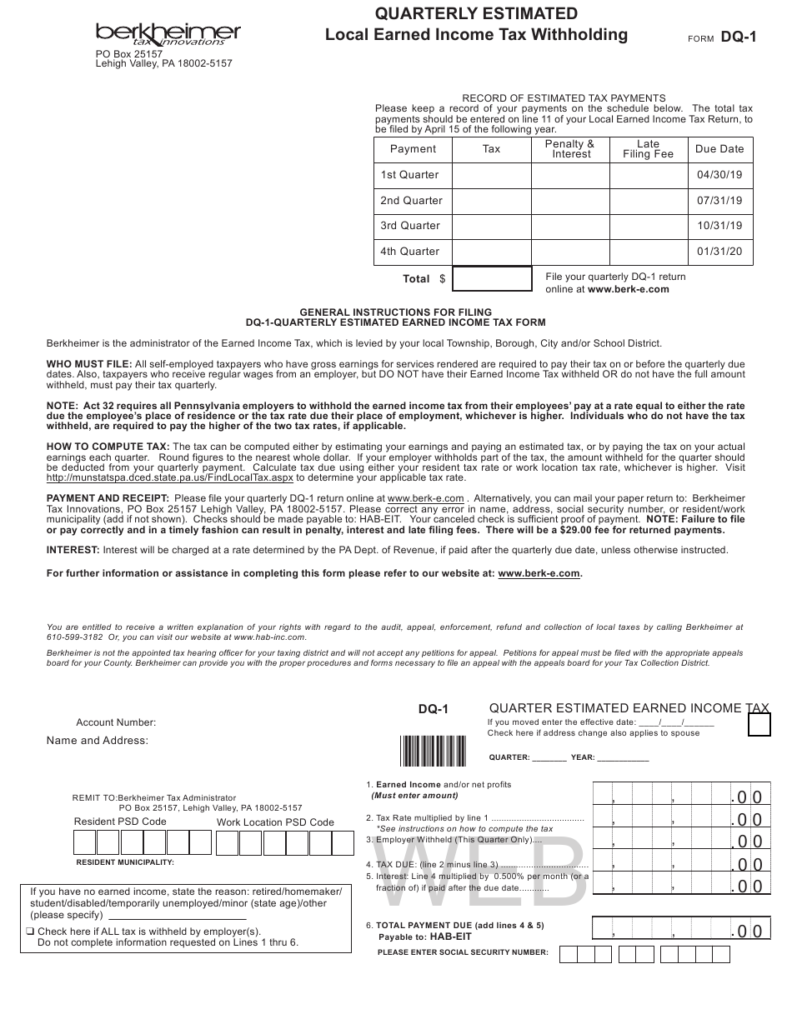 Pa Tax Withholding Form Pdf W4 Form 2021