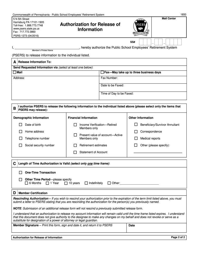 Pennsylvania State Tax Form 2020